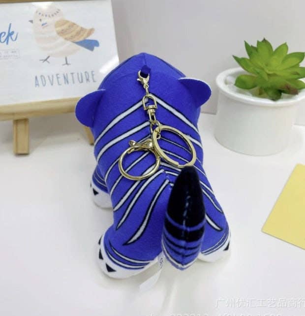 K-Pop Demon Hunters –  Tiger Plush Keyring - Image 9