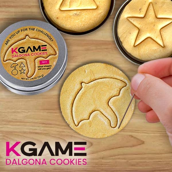 KGAME Dalgona Cookie Tin (2 Cookies)  Viral Season 1 in PDQ - Image 2