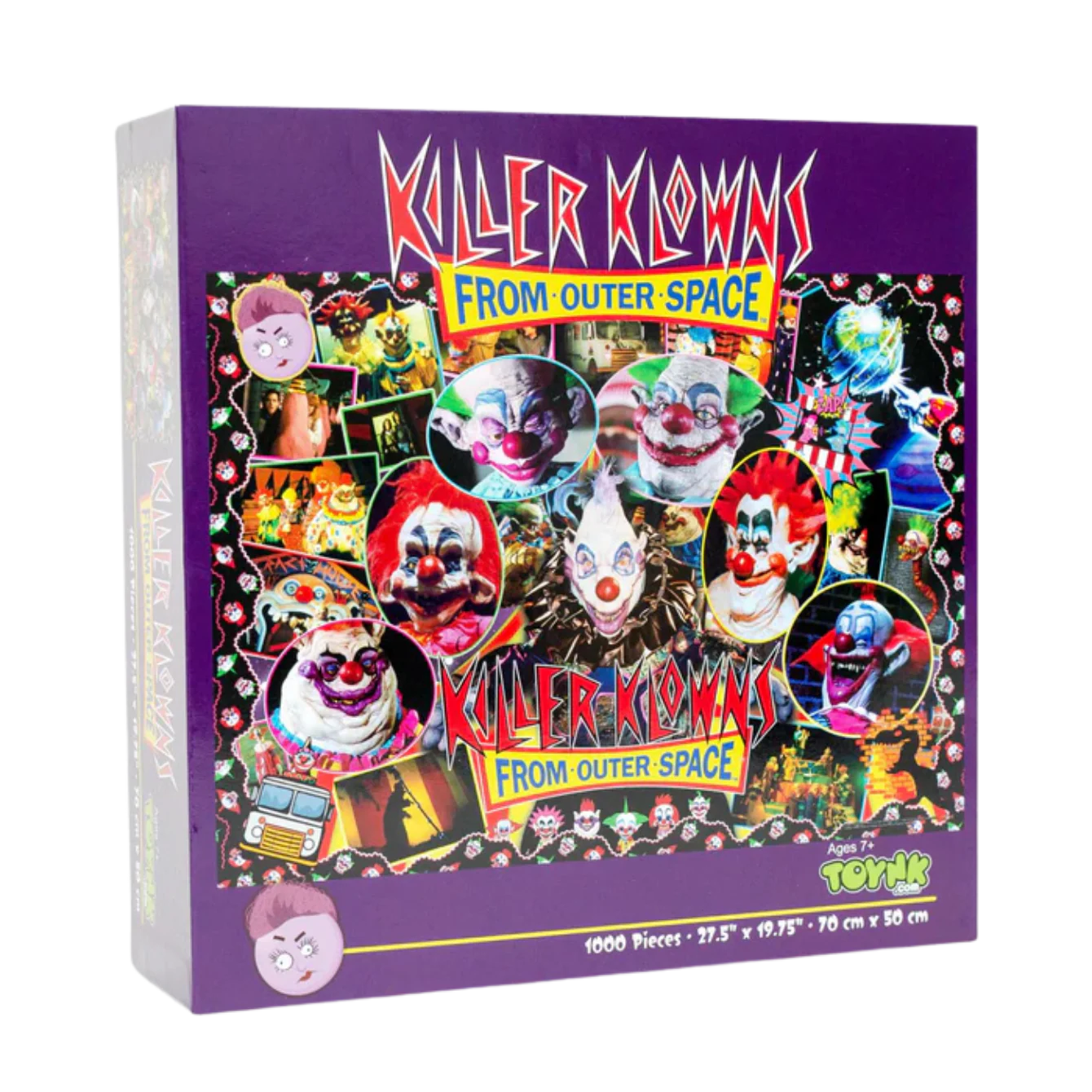 Killer Klowns From Outer Space Kollage B 1000-Piece Jigsaw Puzzle | 28 x 20 Inches - Image 2