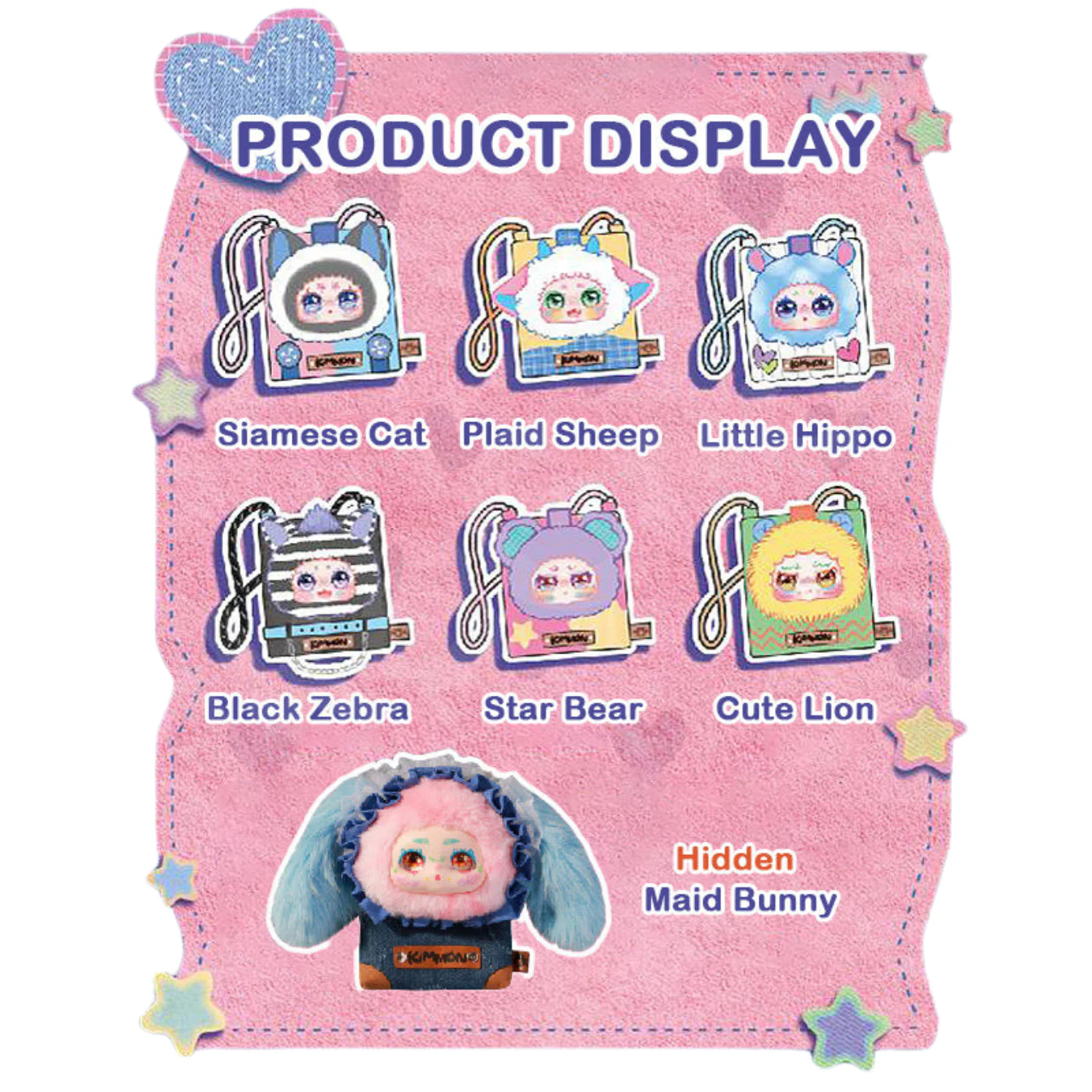 Kimmon Cross Body Bag Series Plush Blind Box - Image 3