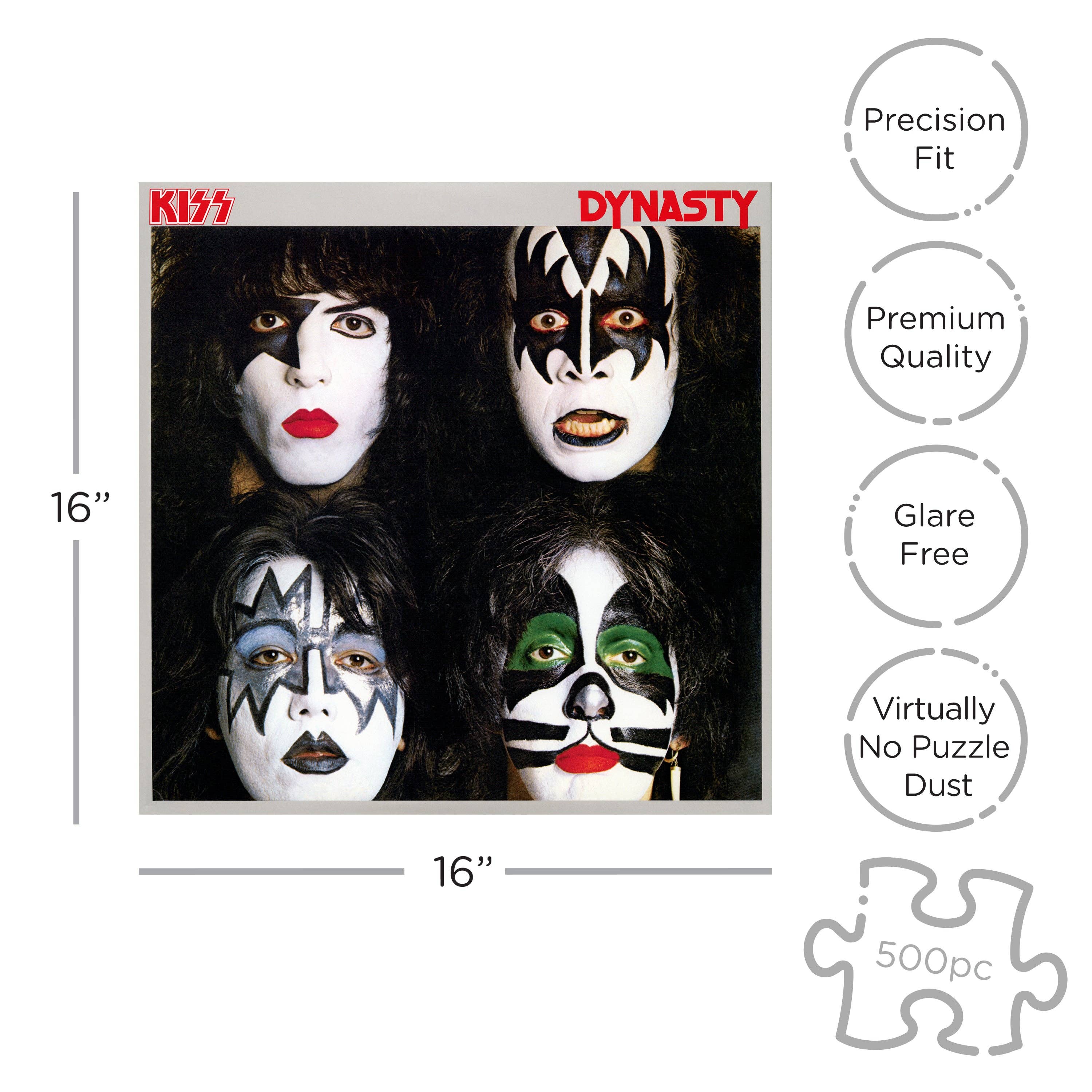 KISS Dynasty (500 Piece Jigsaw Puzzle) - Image 2
