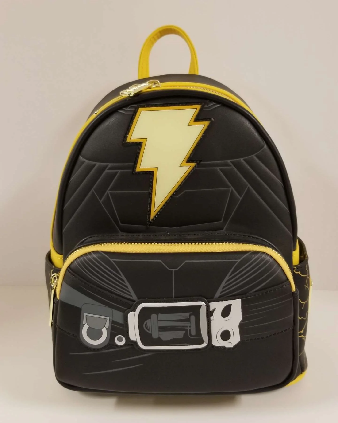 LF DC comics Black Adam Light up Cosplay mini Backpack