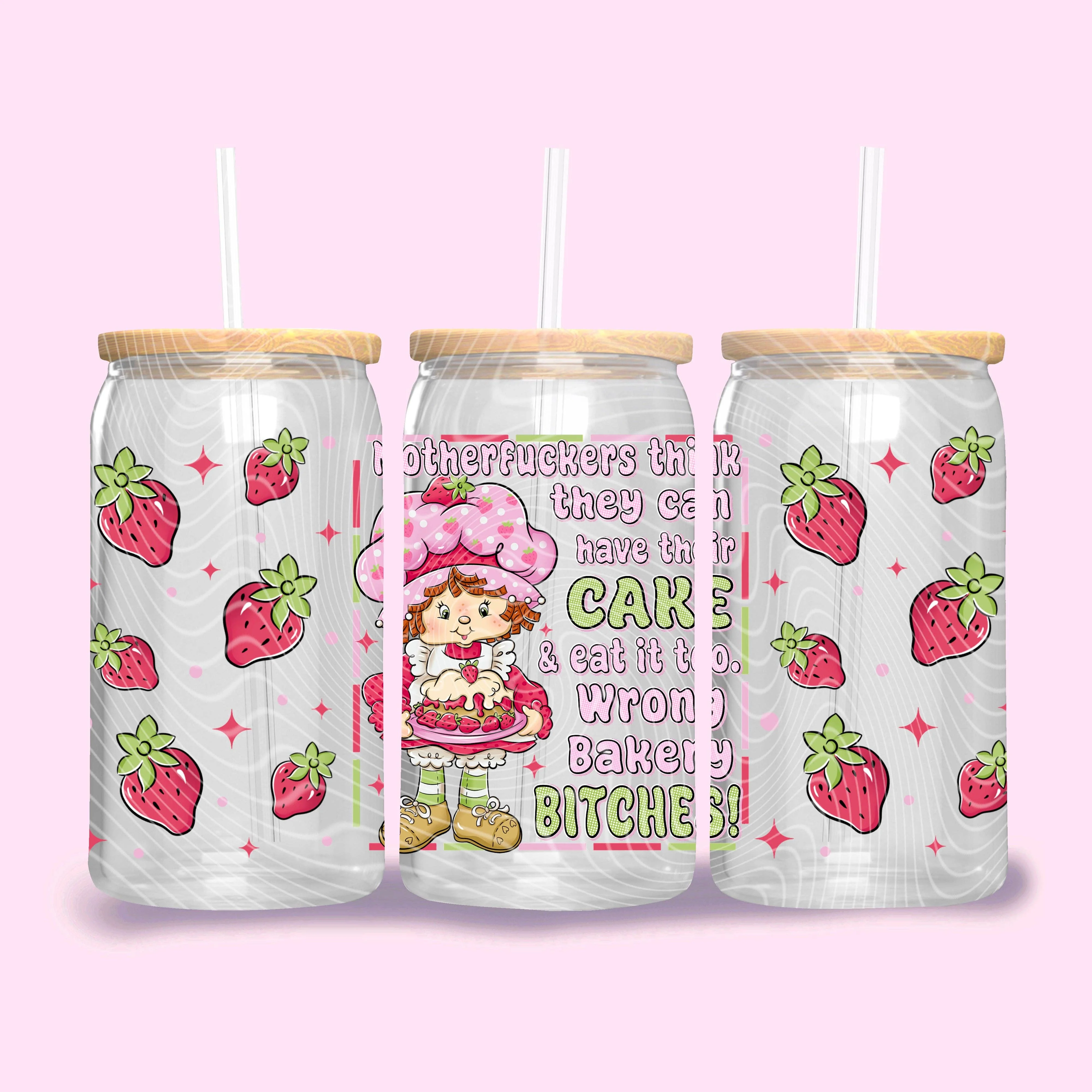 Life is Sweet Variations Glass Tumbler - 16oz - Image 3
