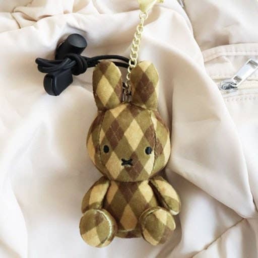 Limited Edition Check Miffy Keychain Plush - Image 10