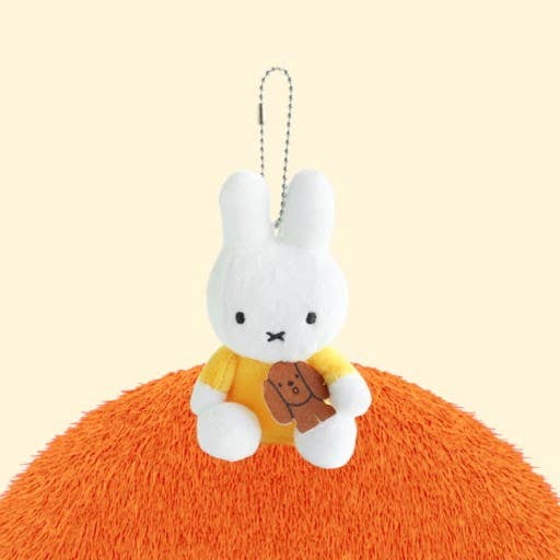 Limited Miffy Plush with lovely animal  Keychain Bag Charm - Image 10