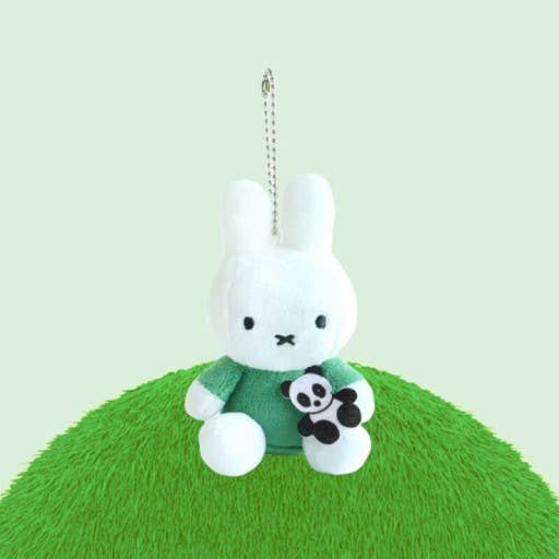 Limited Miffy Plush with lovely animal  Keychain Bag Charm - Image 9