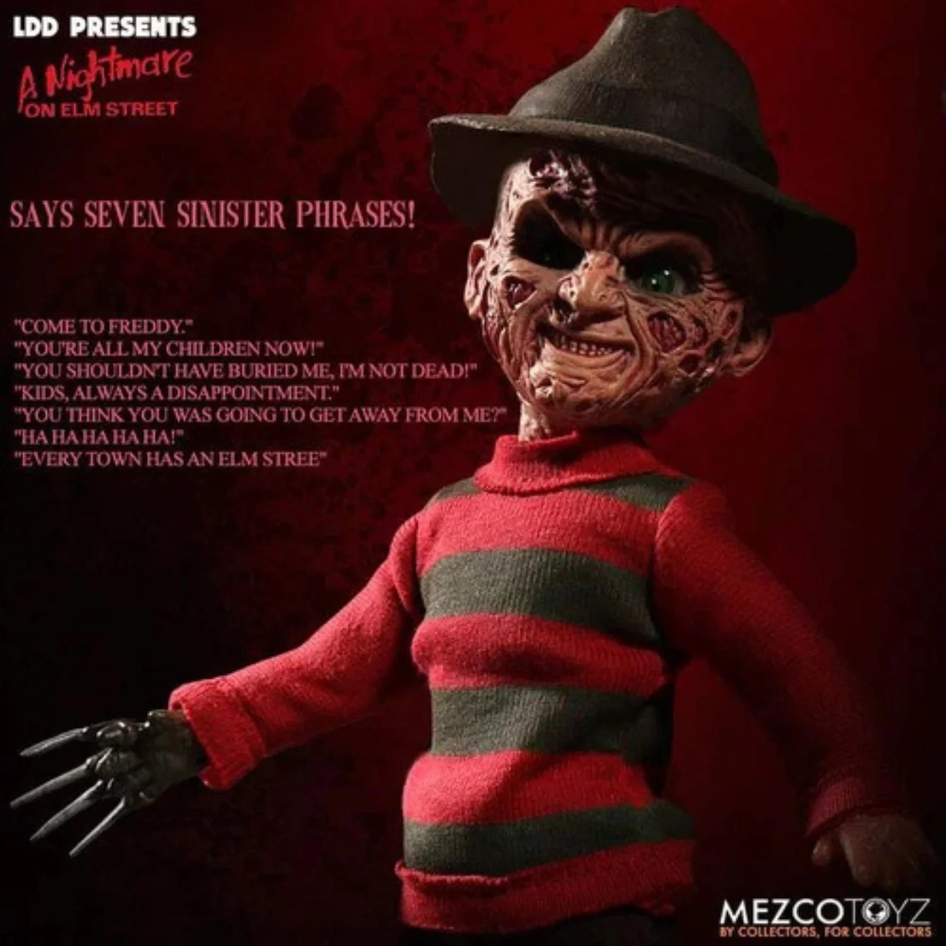 Living Dead Dolls A Nightmare On Elm Street: Talking Freddy Krueger - Image 3