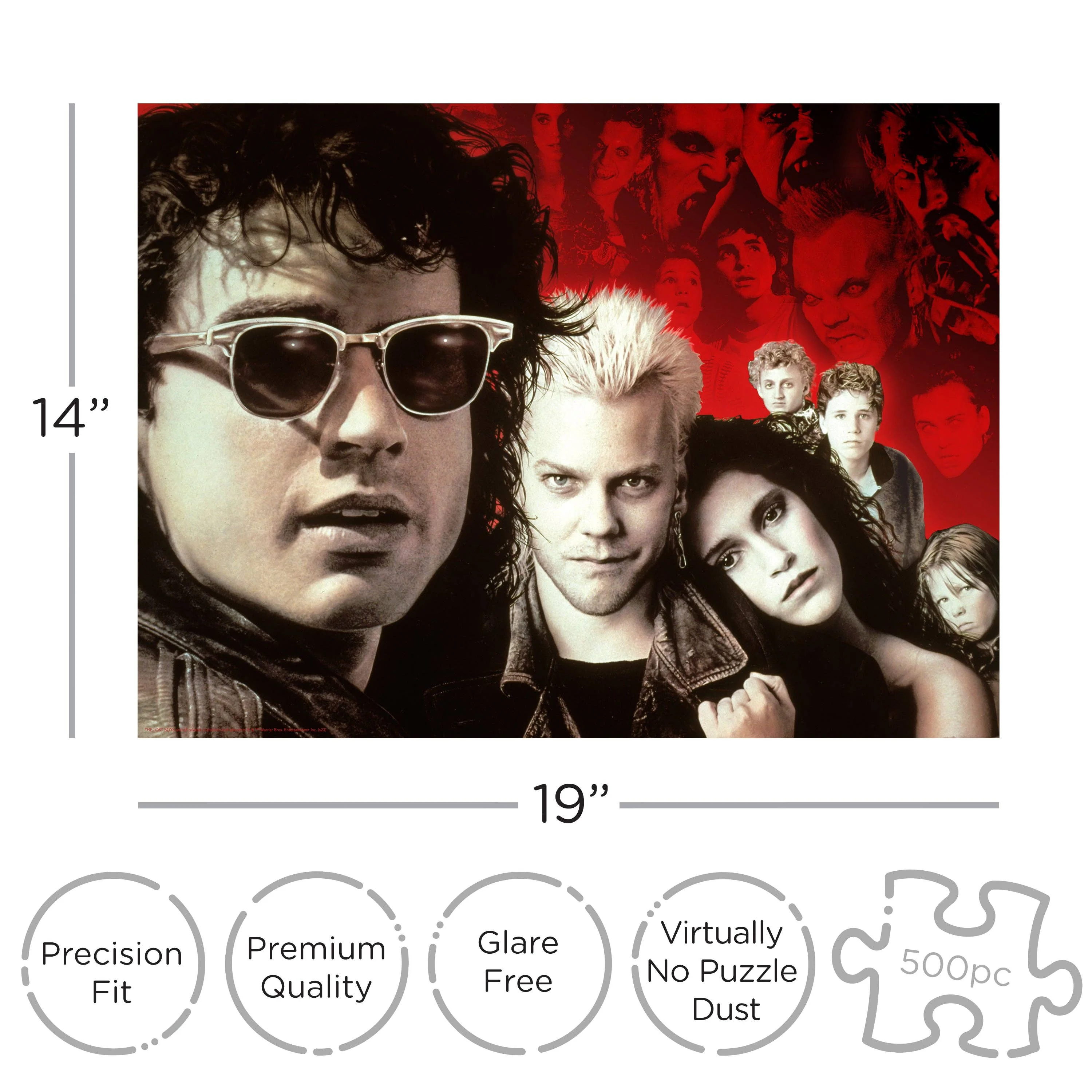 Lost Boys Coffin Box 500 Piece Jigsaw Puzzle - Image 2