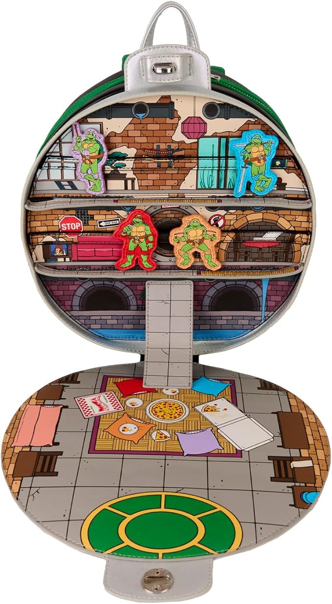 Loungefly Classic TMNT Mini Backpack - Image 3