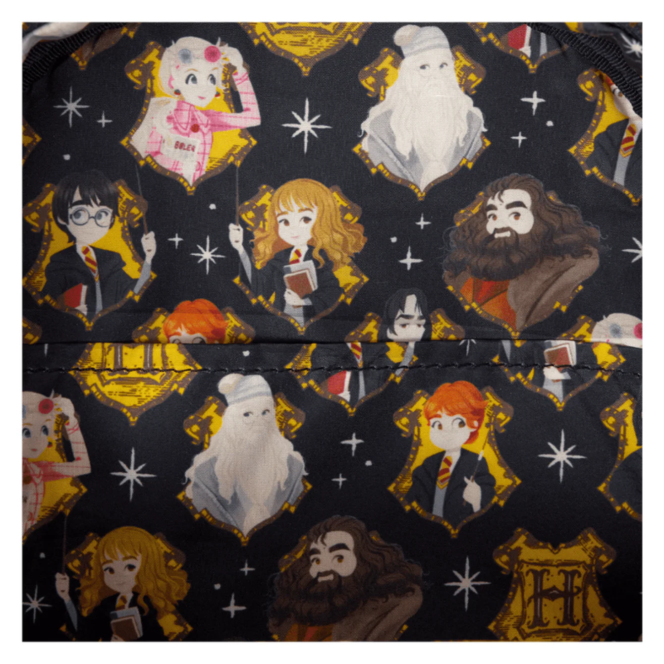 Loungefly Harry Potter Hogwarts Flap Pocket Mini Backpack - Image 4