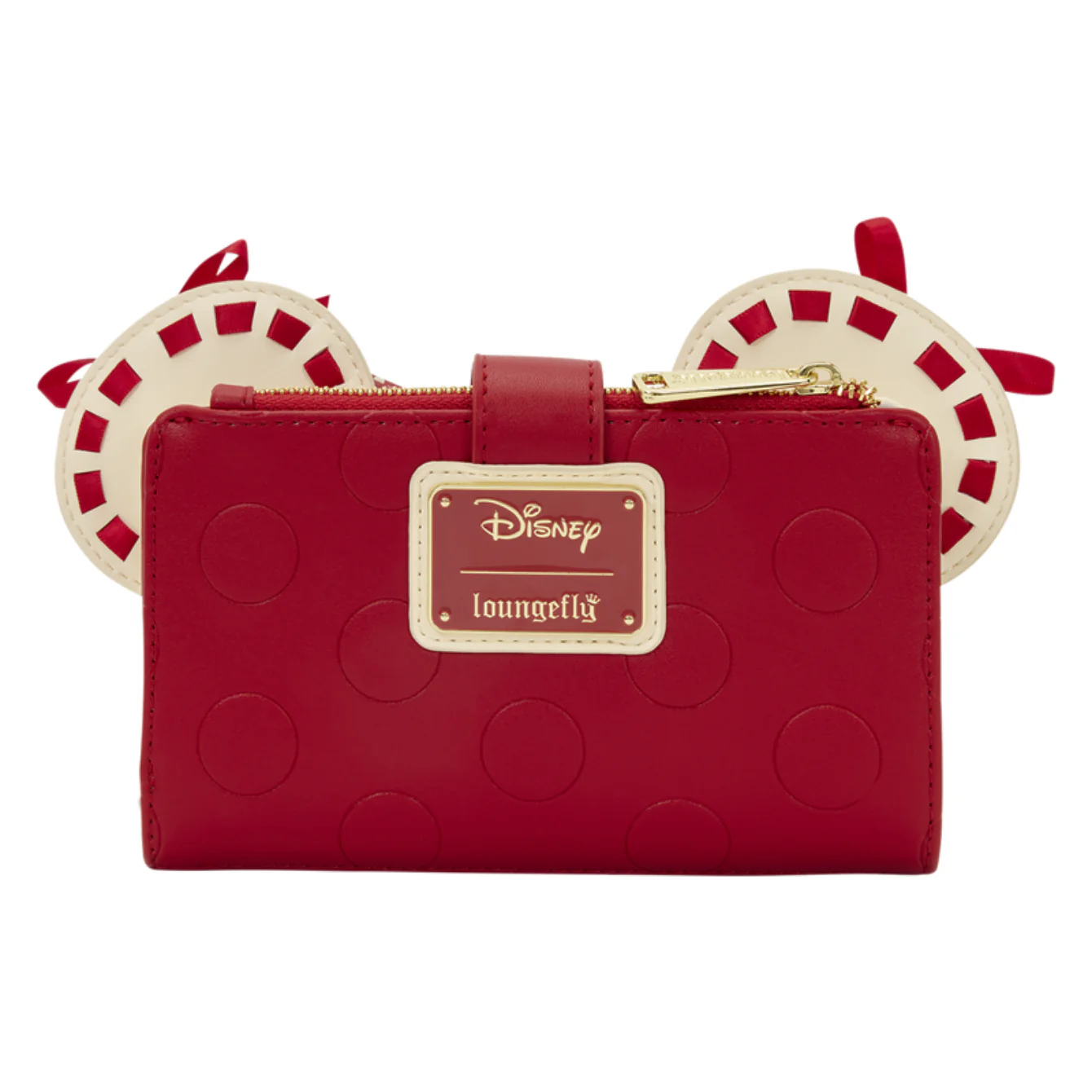 Loungefly Minnie Mouse Rock the Dots Coquette Flap Wallet - Image 2