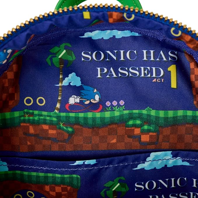 Loungefly Sega Sonic The Hedgehog Mini Backpack - Image 2