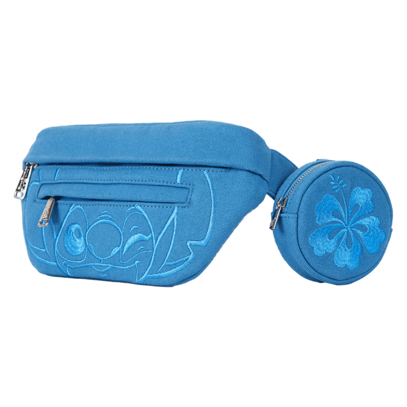 Loungefly Stitch Ohana Canvas Convertible Belt Bag with Coin Bag - Image 3