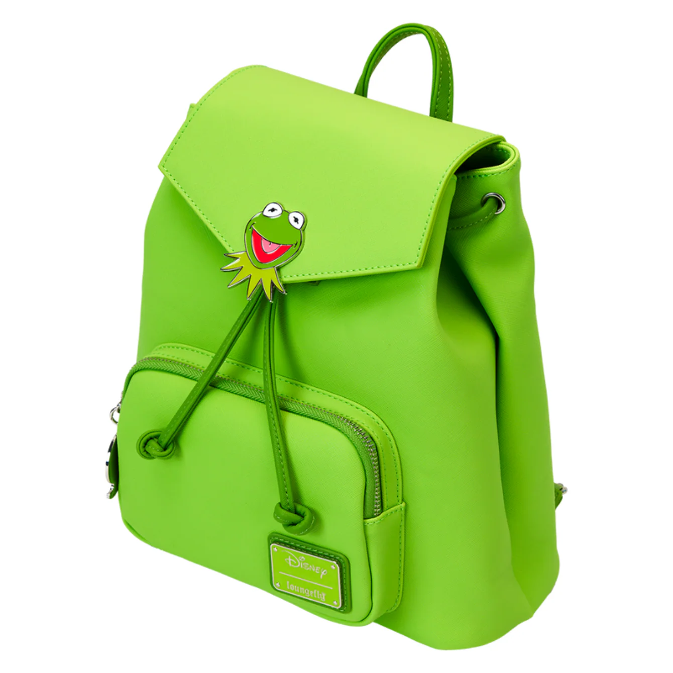 Loungefly The Muppets Kermit The Frog Drawstring Mini Backpack - Image 2