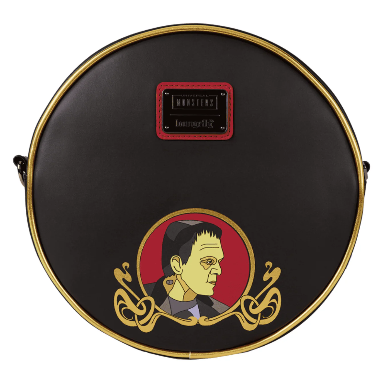 Loungefly Universal Monsters The Bride Of Frankenstein Stained Glass Crossbody Bag - Image 3