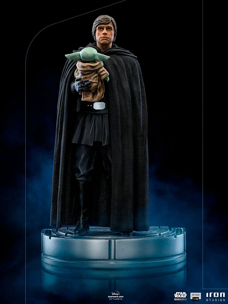 LUKE SKYWALKER AND GROGU 1:10 Scale Statue by Iron Studios - Image 2