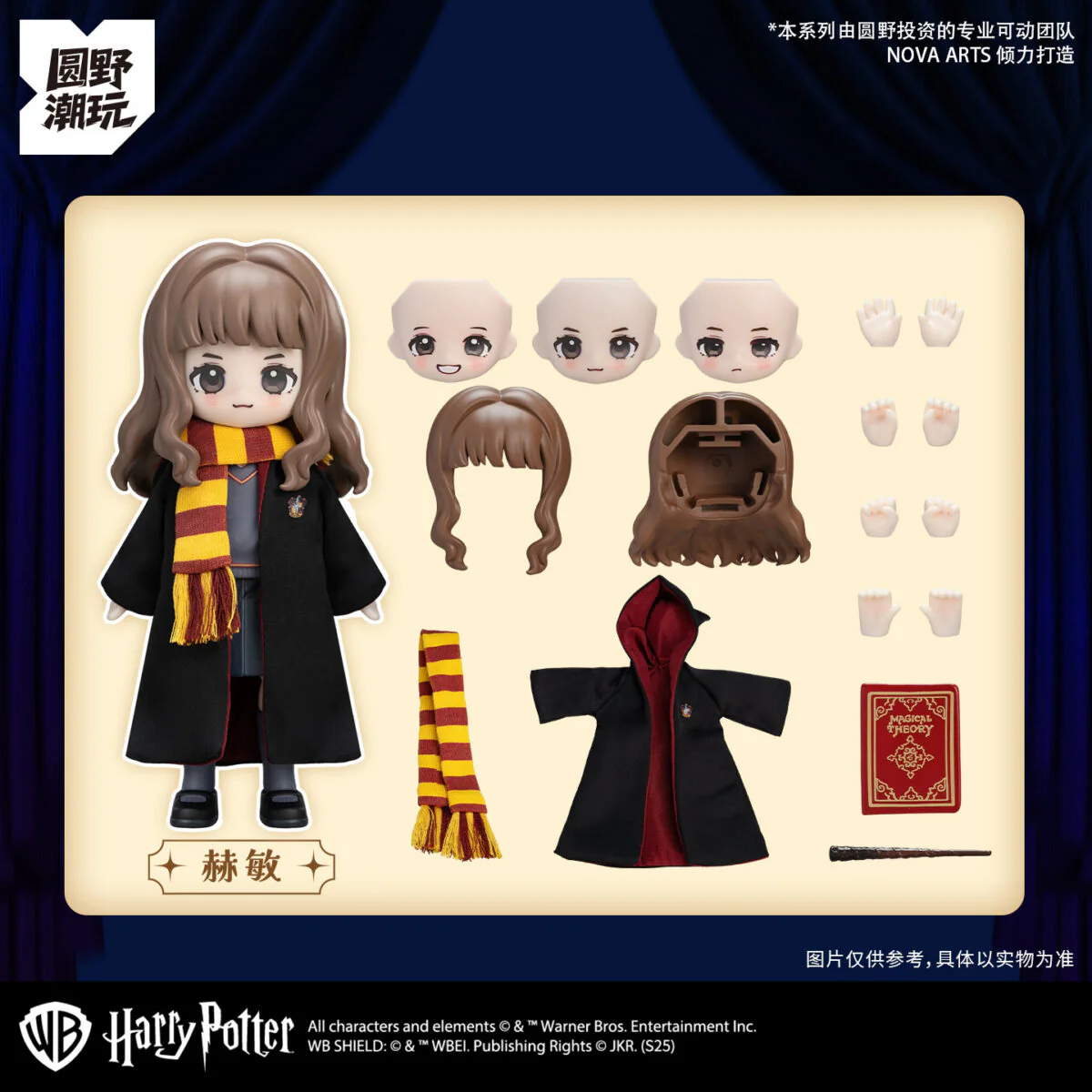 Magical Academy Series: Q-version Harry Potter BJD Clothing Blind Box - Image 3