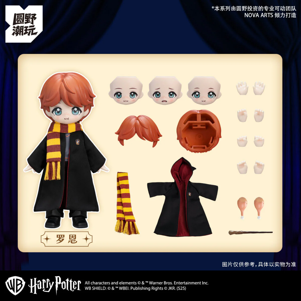 Magical Academy Series: Q-version Harry Potter BJD Clothing Blind Box - Image 4