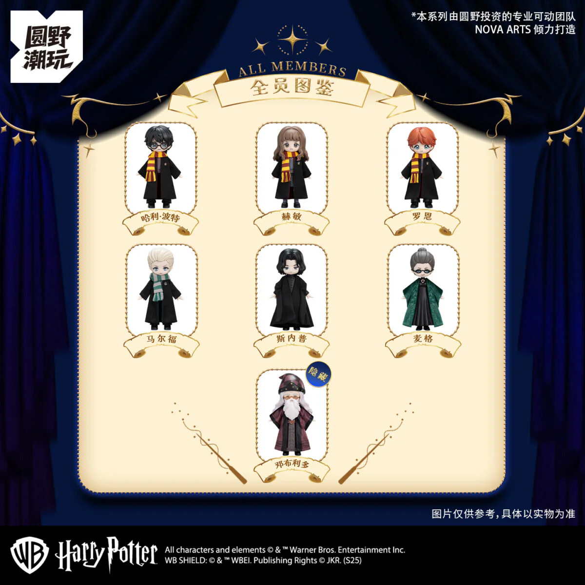 Magical Academy Series: Q-version Harry Potter BJD Clothing Blind Box - Image 5
