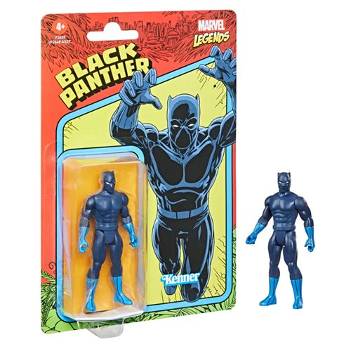 Marvel Legends Retro 375 Collection 3 3/4-Inch Black Panther - Image 2