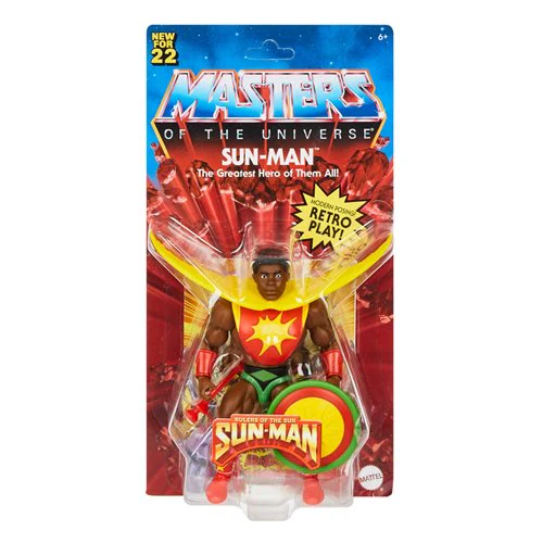Masters of the Universe Origins Sun Man Action Figure - Image 2