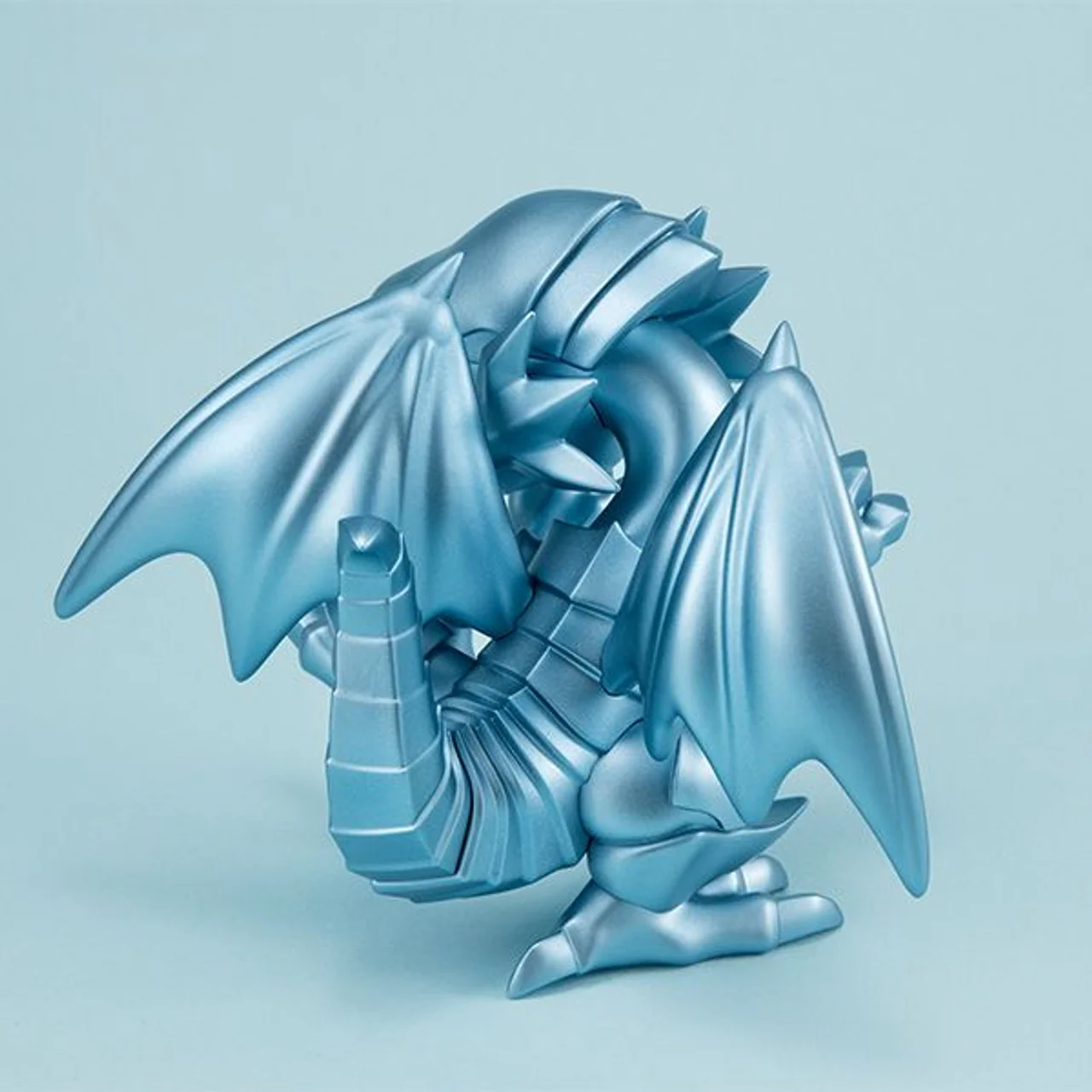 MegaHouse MEGATOON Blue-Eyes White Dragon Figure (Yu-Gi-Oh! Duel Monsters) - Image 3