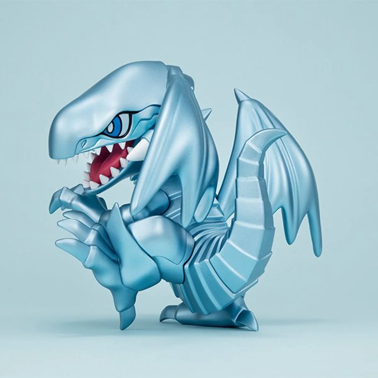 MegaHouse MEGATOON Blue-Eyes White Dragon Figure (Yu-Gi-Oh! Duel Monsters) - Image 4