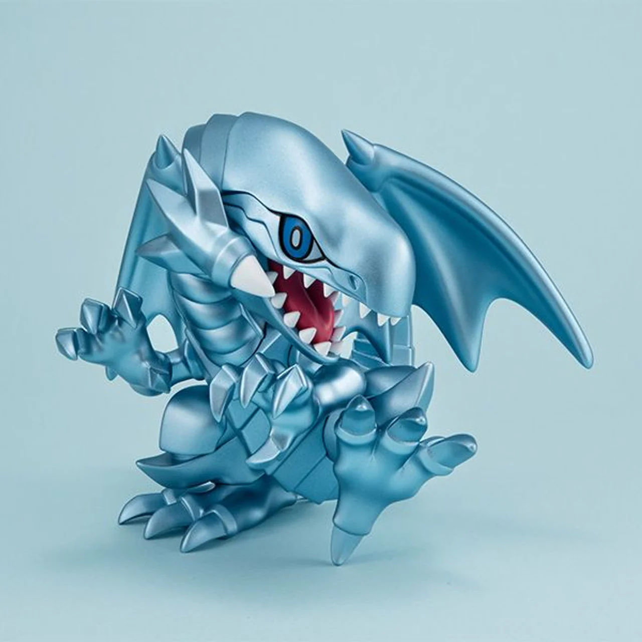MegaHouse MEGATOON Blue-Eyes White Dragon Figure (Yu-Gi-Oh! Duel Monsters) - Image 5