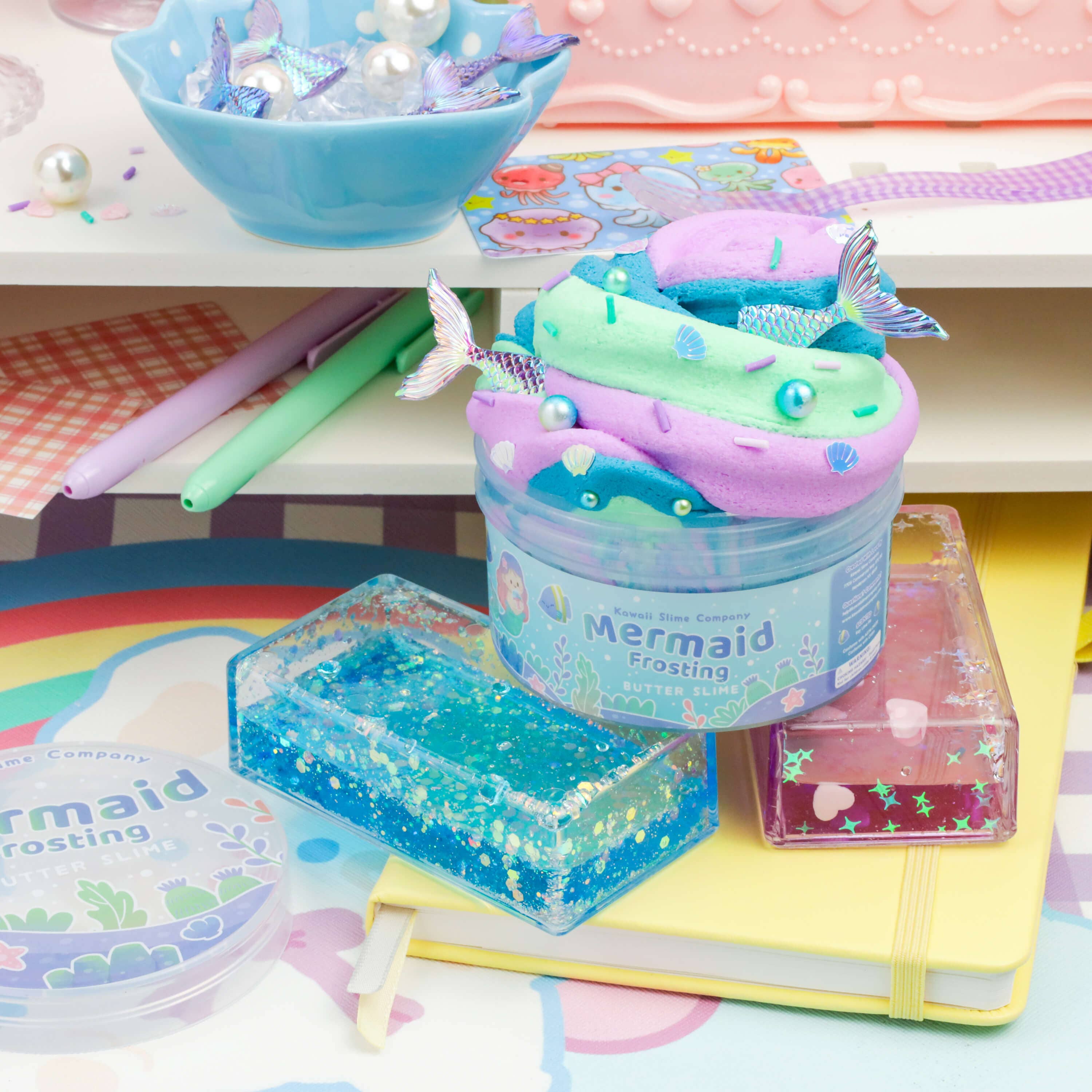 Mermaid Frosting Butter Slime - Image 2