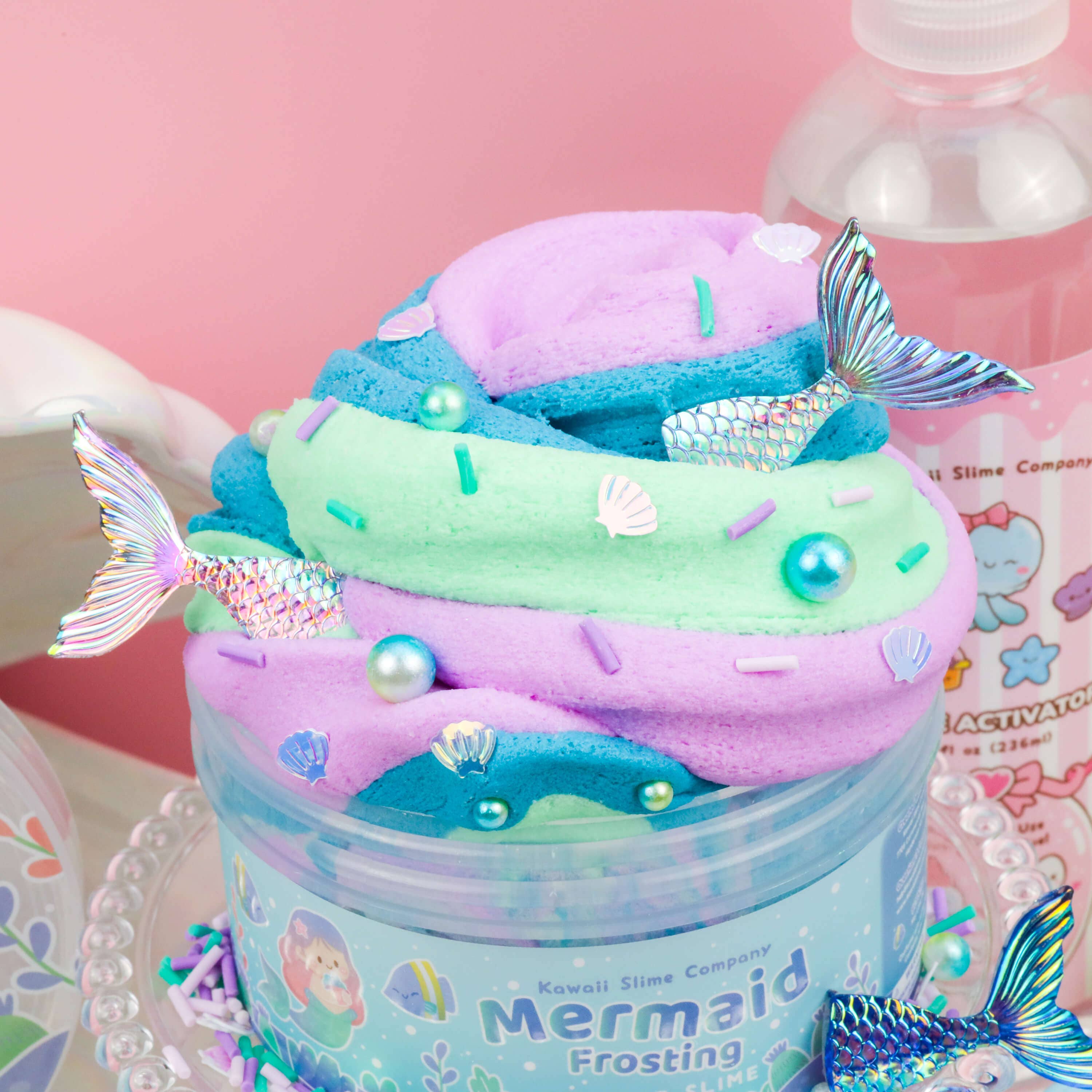 Mermaid Frosting Butter Slime - Image 3