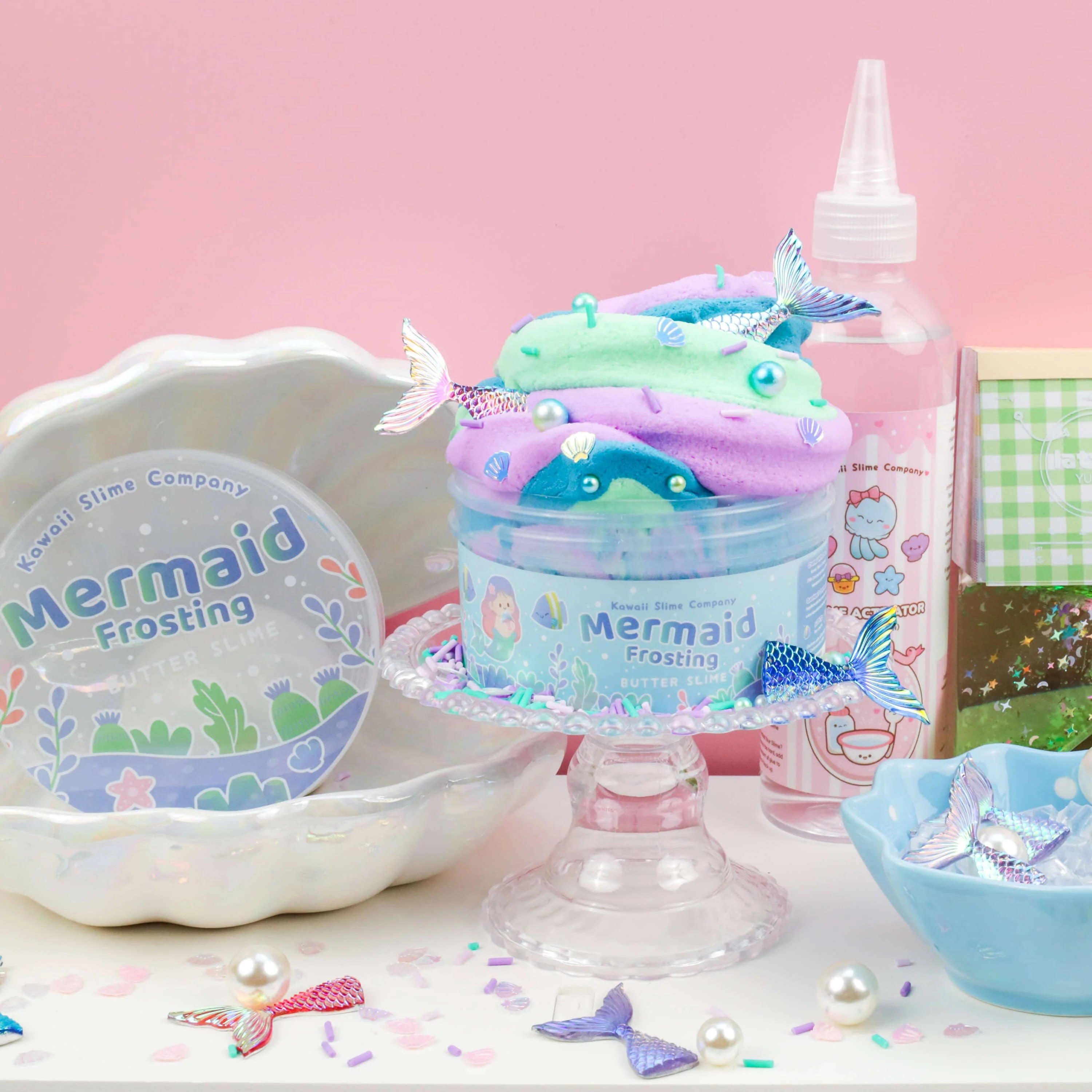Mermaid Frosting Butter Slime - Image 4