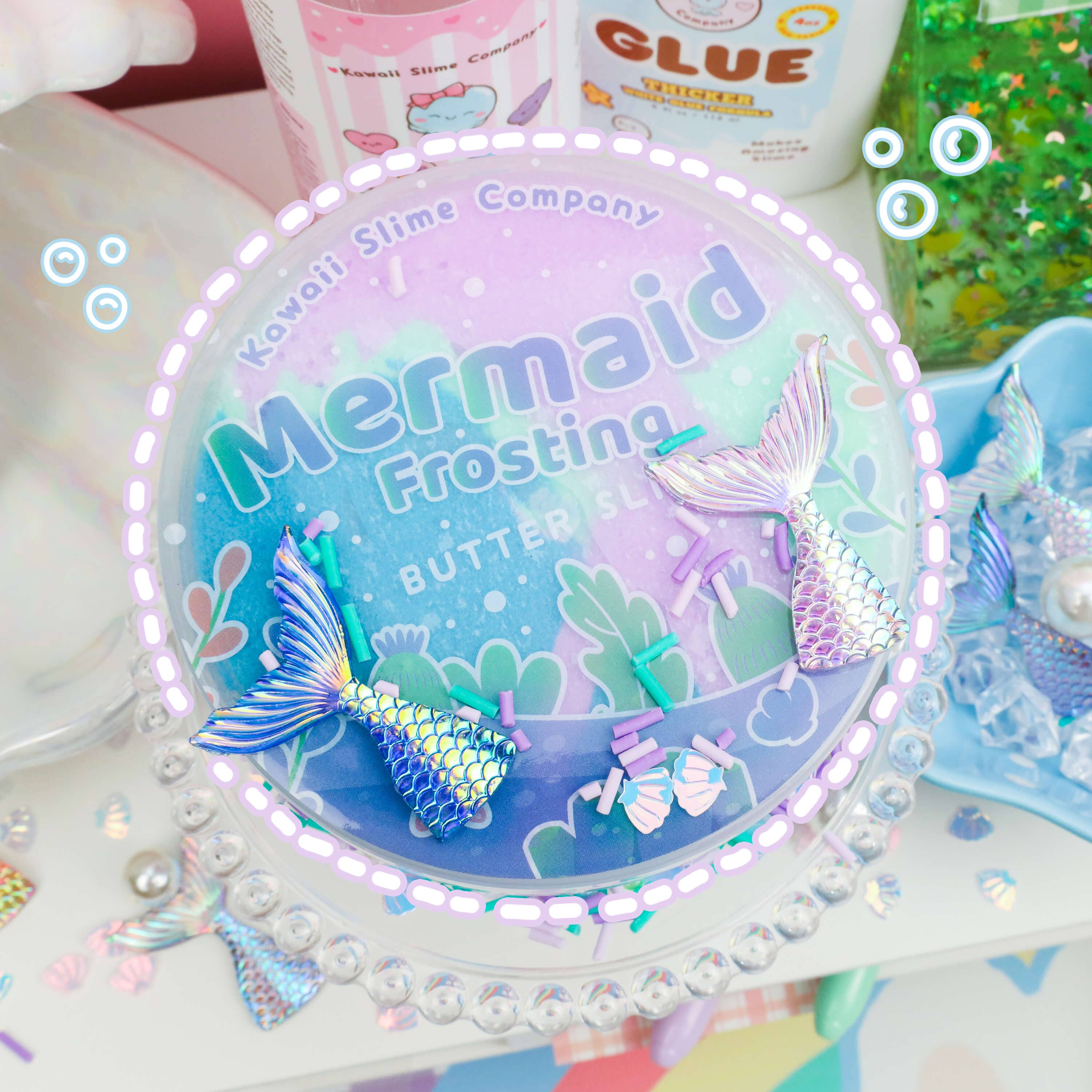 Mermaid Frosting Butter Slime - Image 5