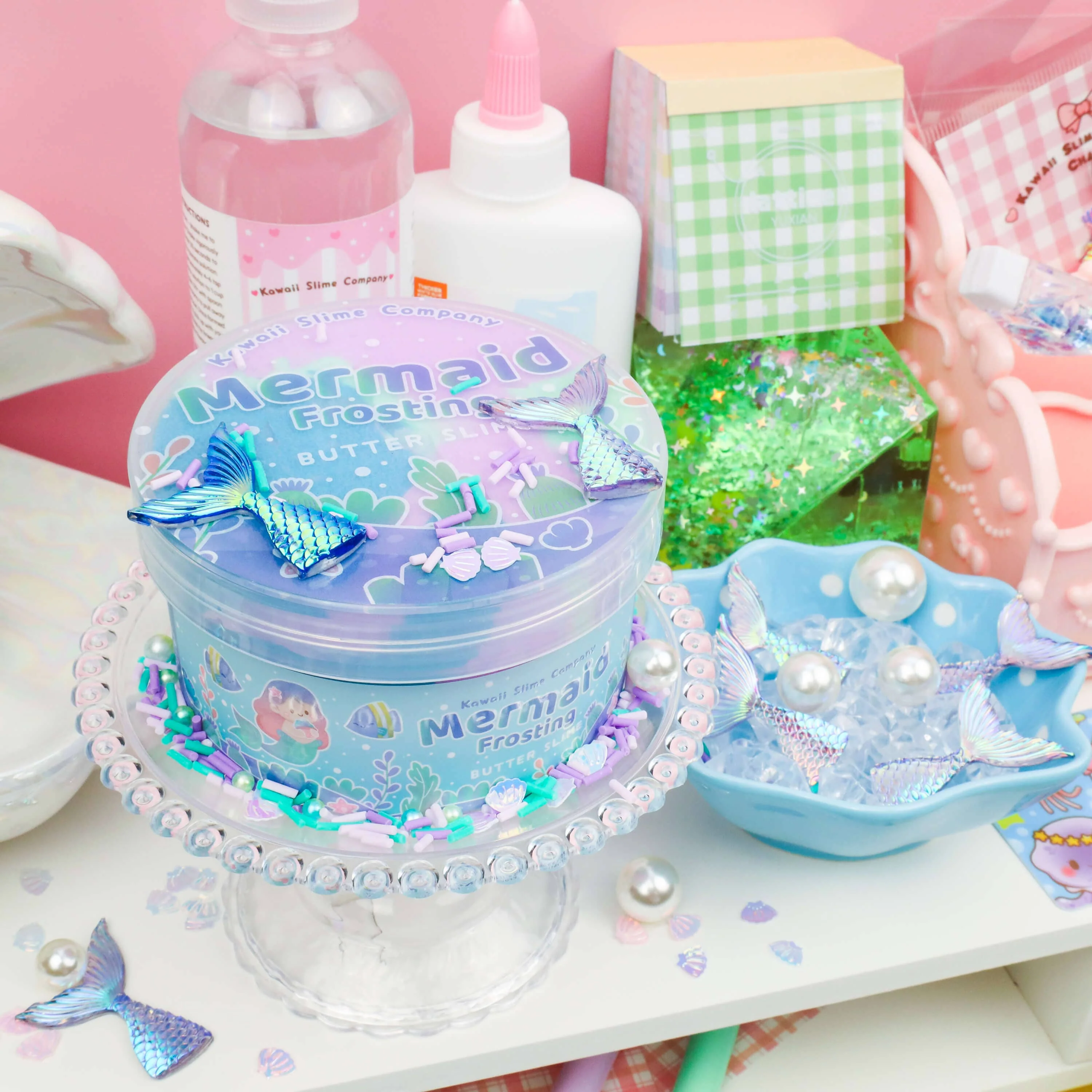Mermaid Frosting Butter Slime - Image 6