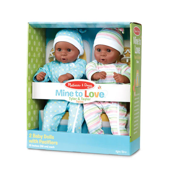 Mine to Love Twins Tyler & Taylor Dolls - Image 2