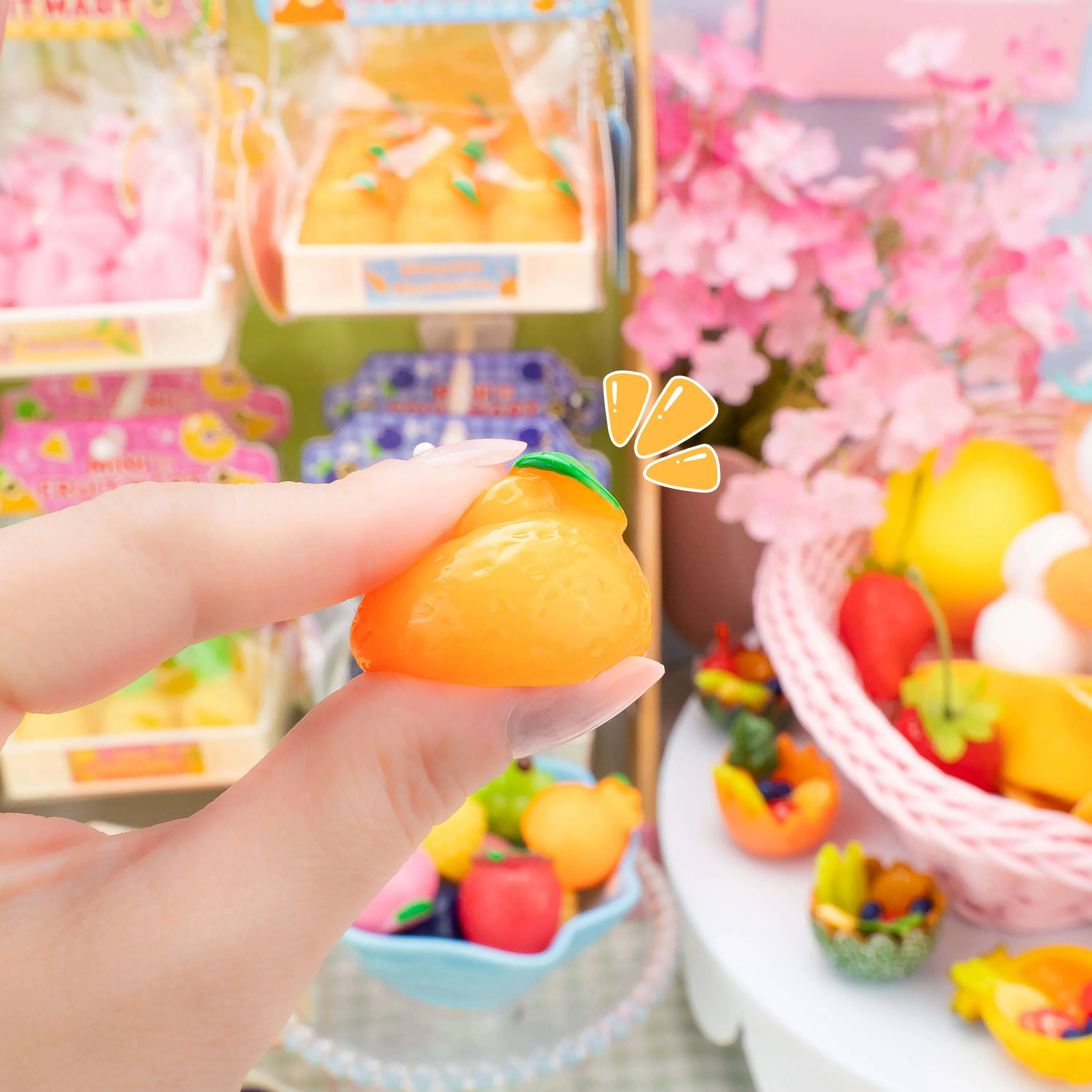 Mini Fruit Mart Taba Squishy Toy (24pcs/case) - Image 11