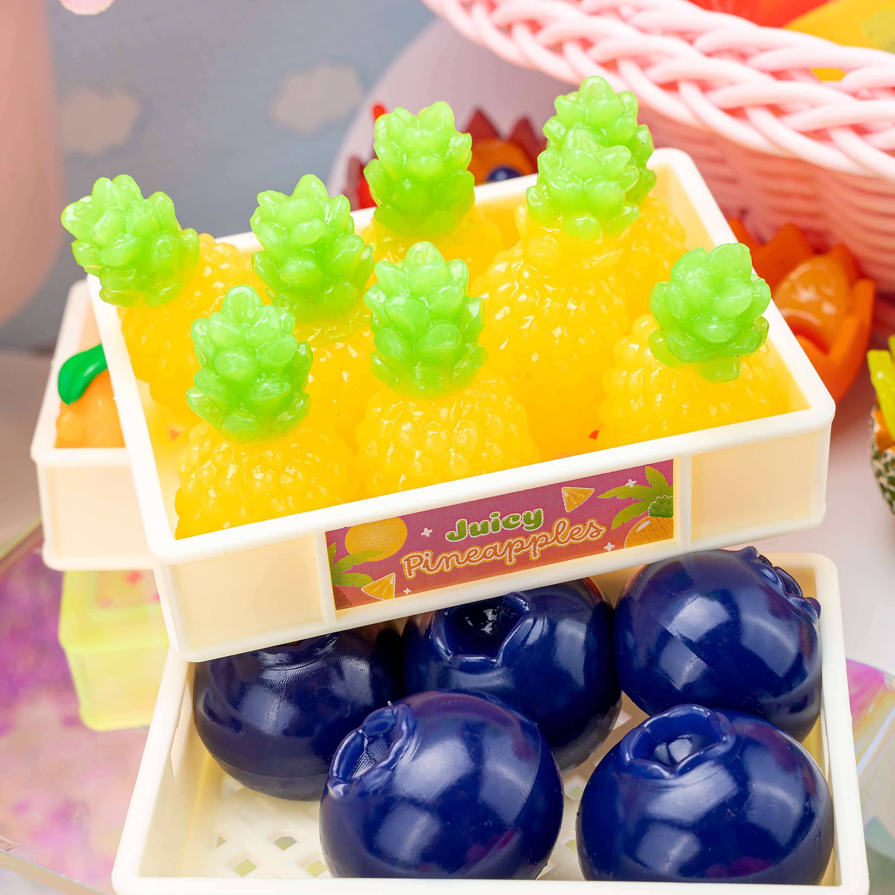 Mini Fruit Mart Taba Squishy Toy (24pcs/case) - Image 12