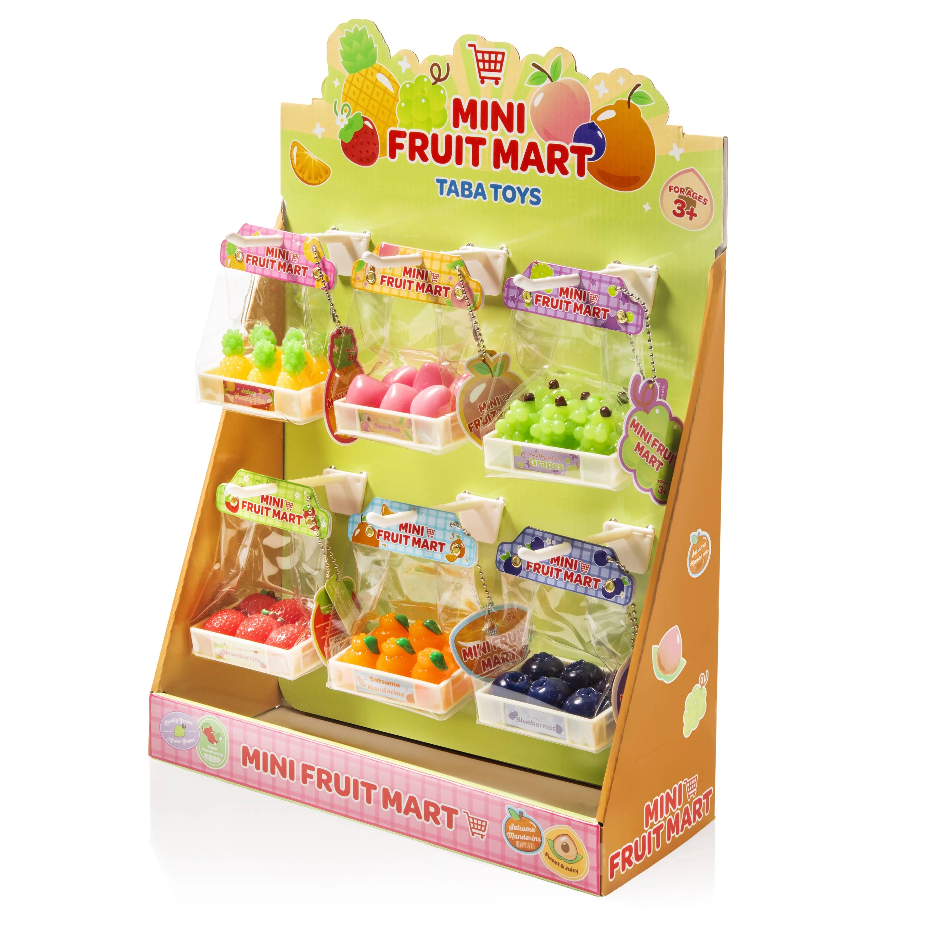 Mini Fruit Mart Taba Squishy Toy (24pcs/case) - Image 2