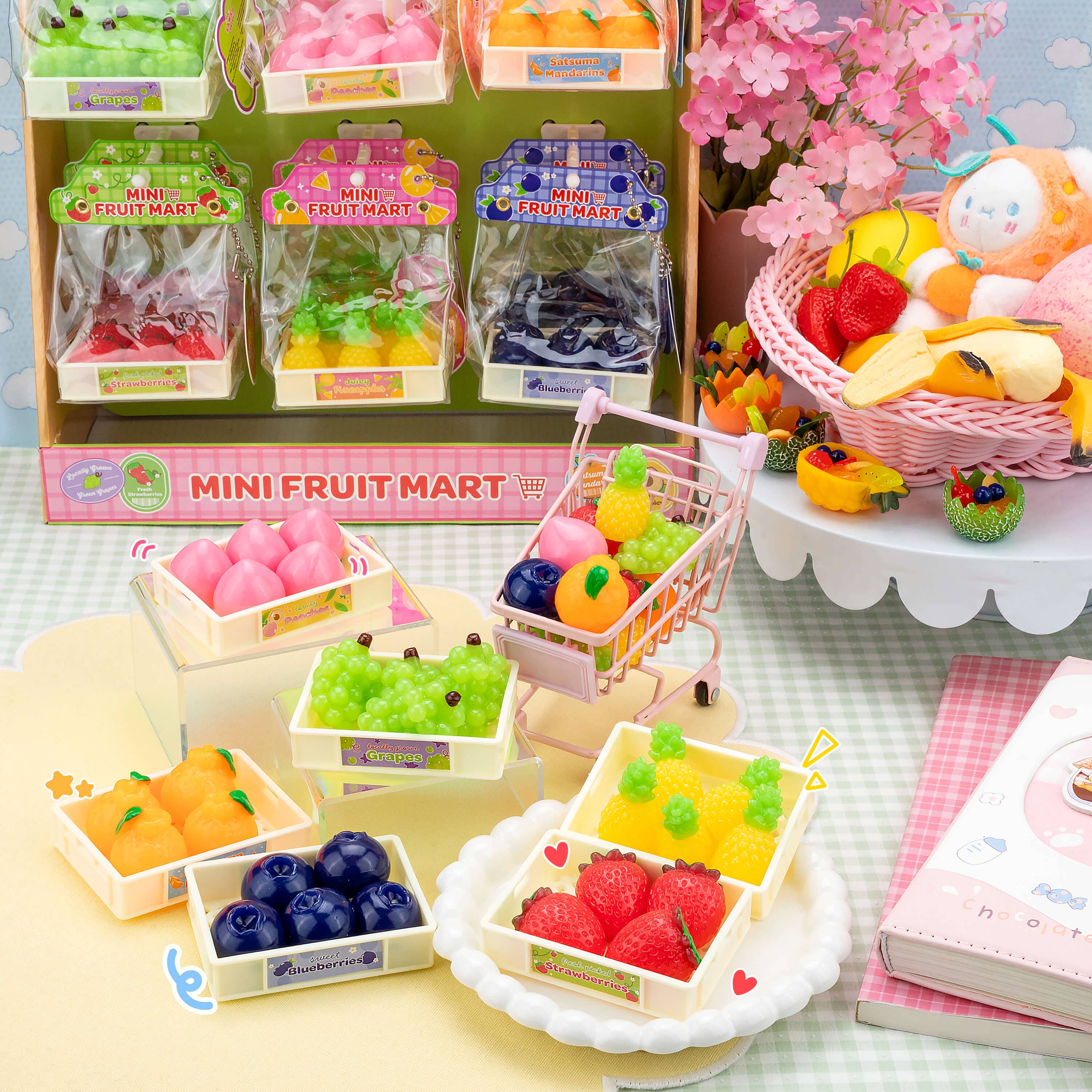 Mini Fruit Mart Taba Squishy Toy (24pcs/case) - Image 4