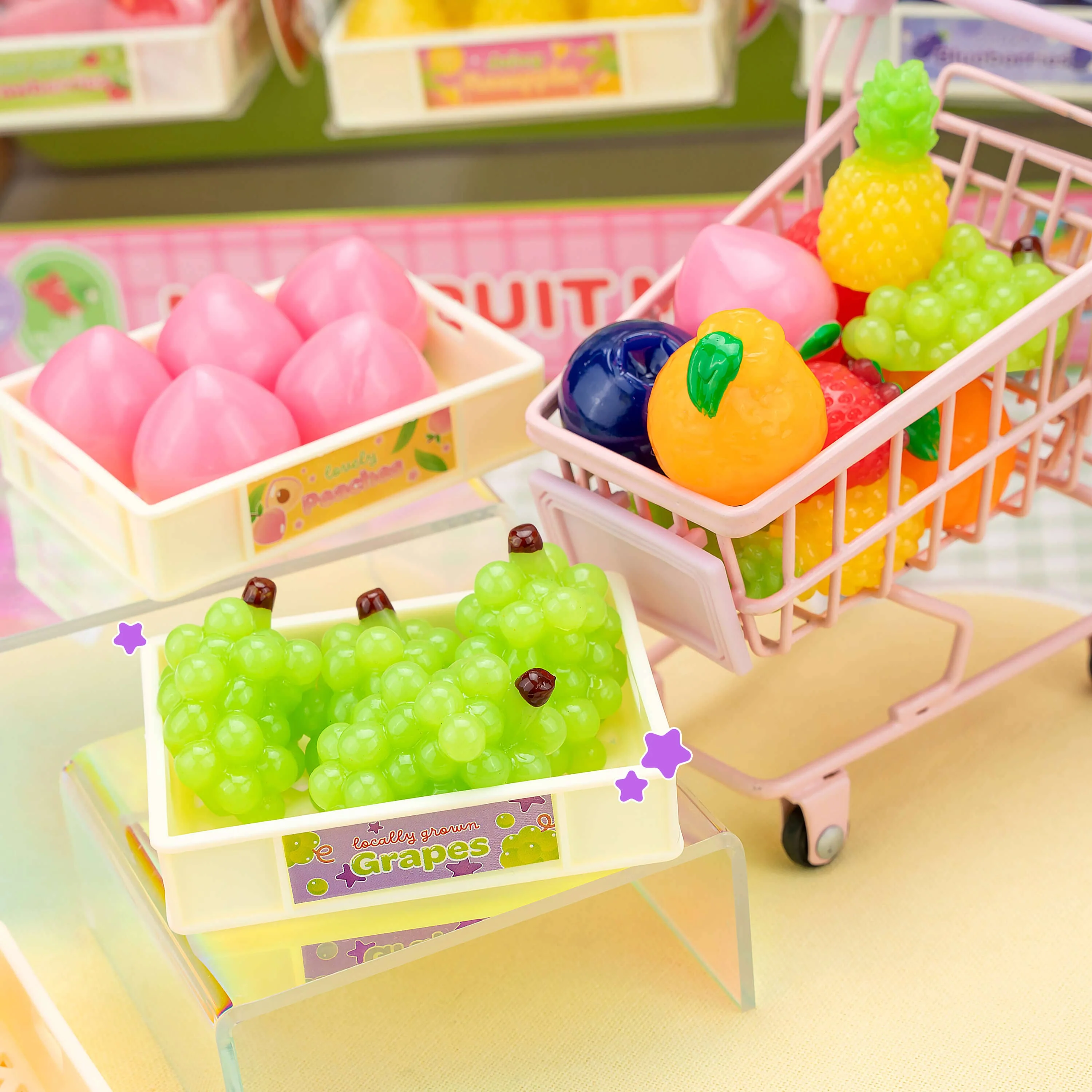 Mini Fruit Mart Taba Squishy Toy (24pcs/case) - Image 6