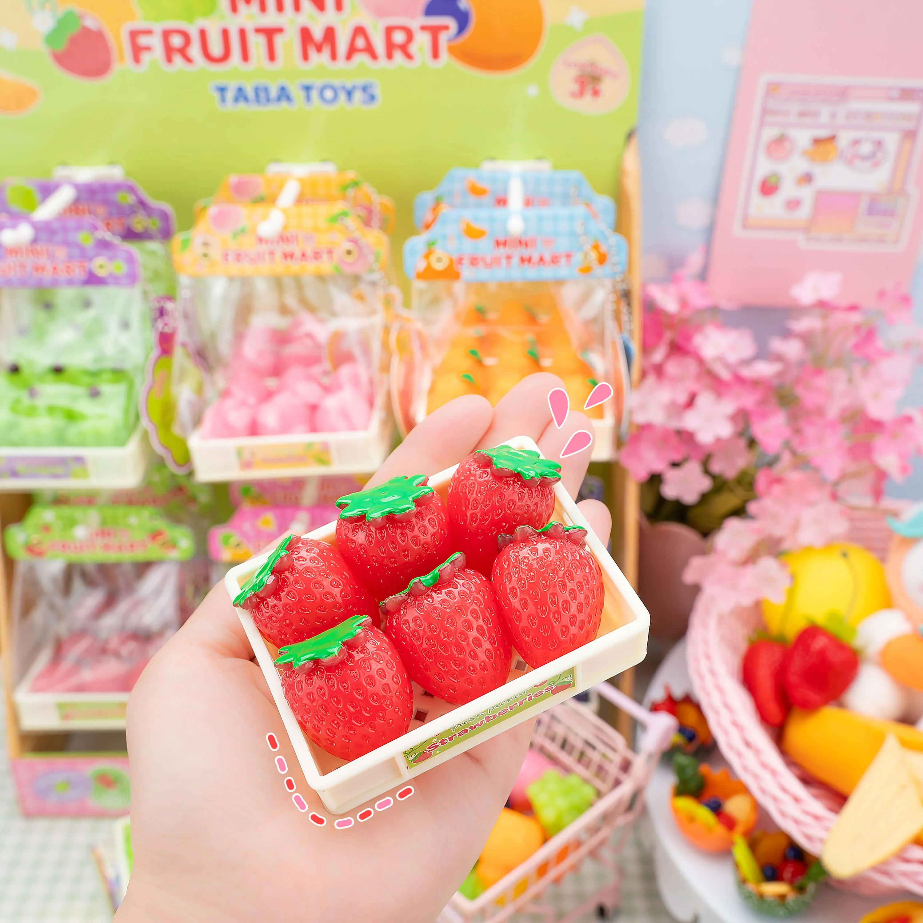 Mini Fruit Mart Taba Squishy Toy (24pcs/case) - Image 7