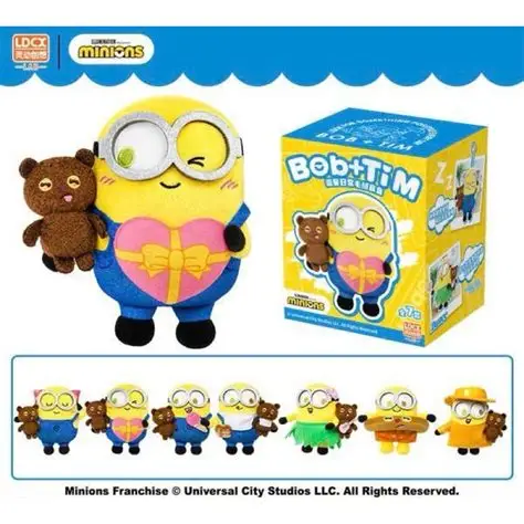 Minions - Bob+Tim Cozy Daily Plush Blind Box - Image 2