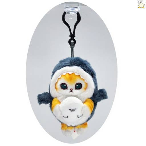 Mofusand Shark Costume bag charms Key Chain - Image 2