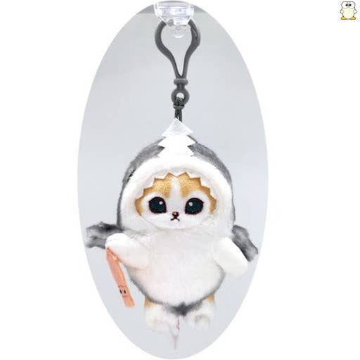 Mofusand Shark Costume bag charms Key Chain - Image 4