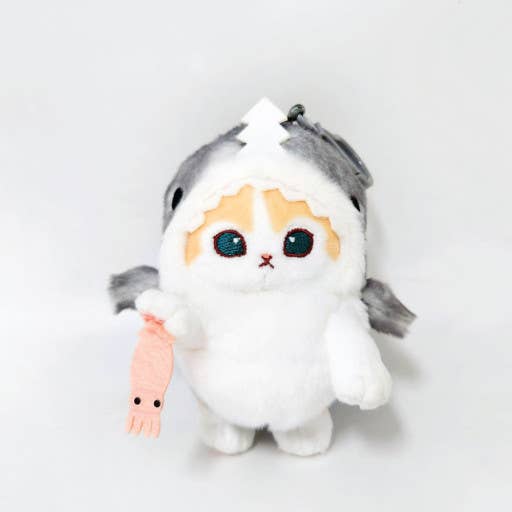 Mofusand Shark Costume bag charms Key Chain - Image 6