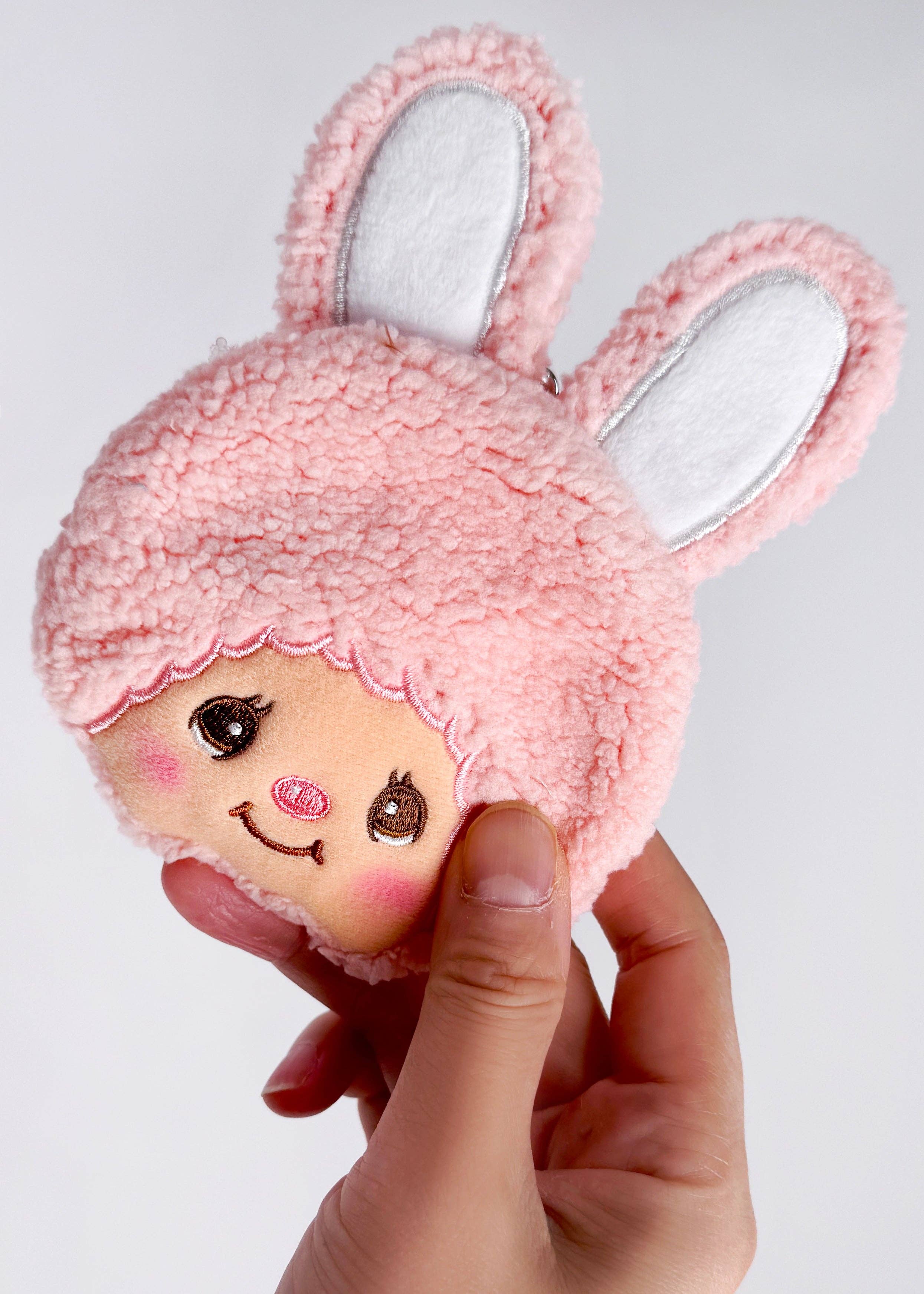 Monchhichi Chimutan Bunny Face Plush Coin Bag - Image 2