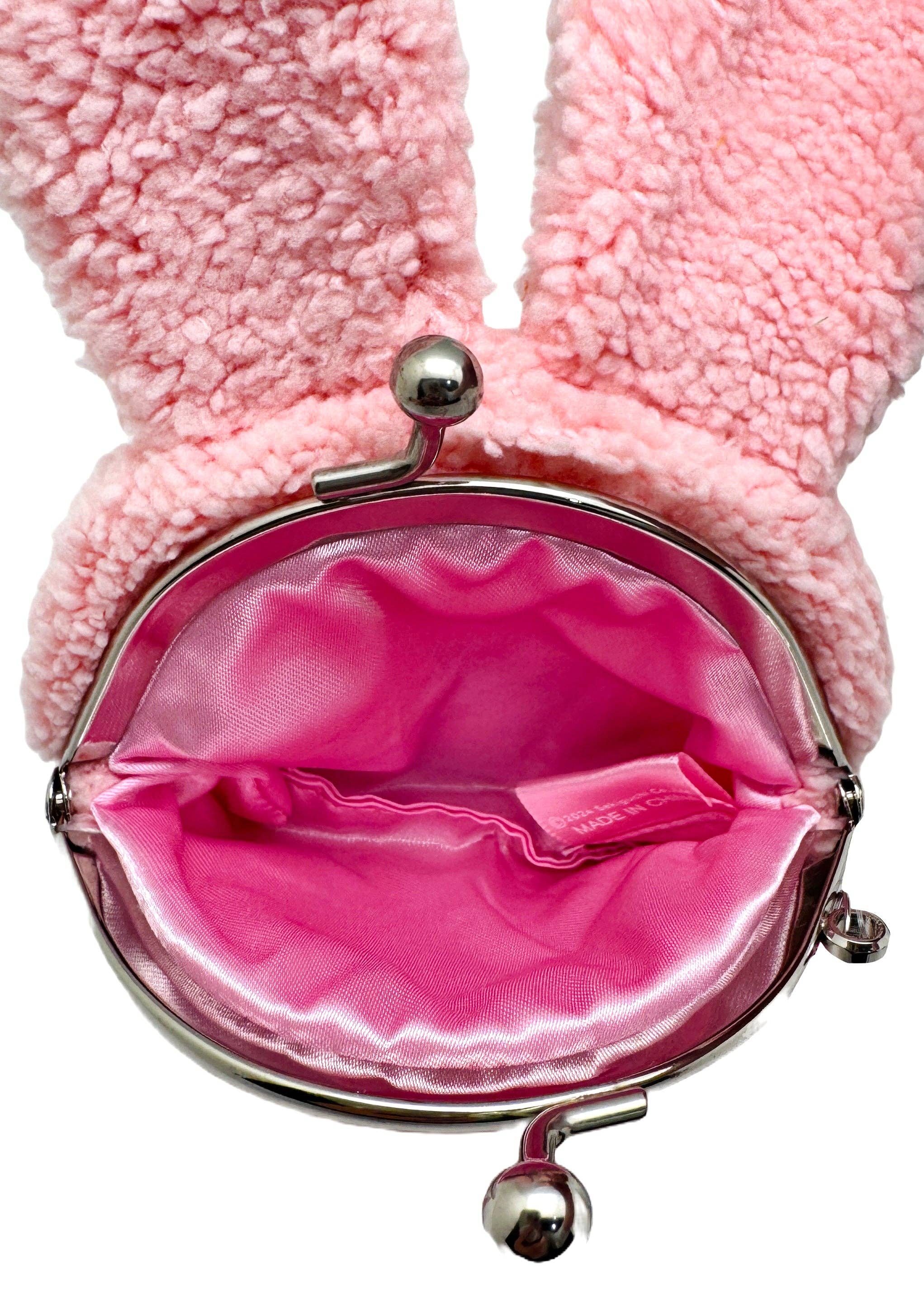 Monchhichi Chimutan Bunny Face Plush Coin Bag - Image 4