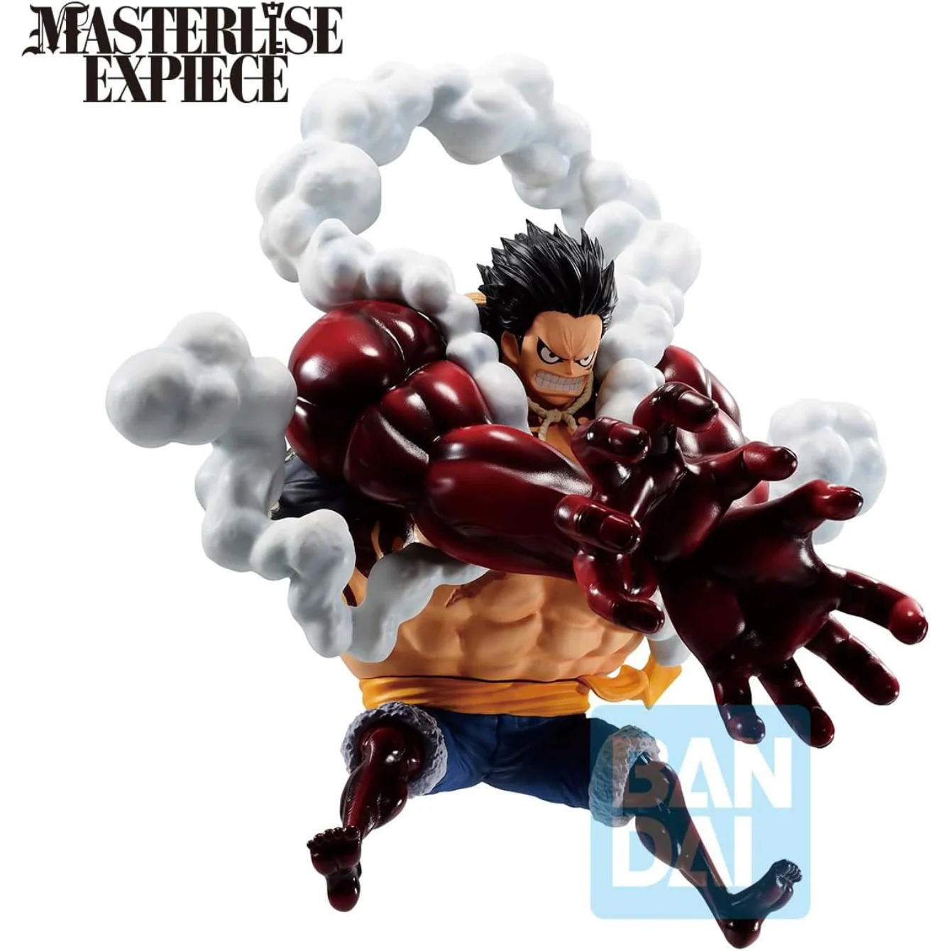 Monkey D. Luffy Gear 4 (Road to King of the Pirates)"One Piece", Bandai Spirits Masterlise Ichibansho Figure - Image 2