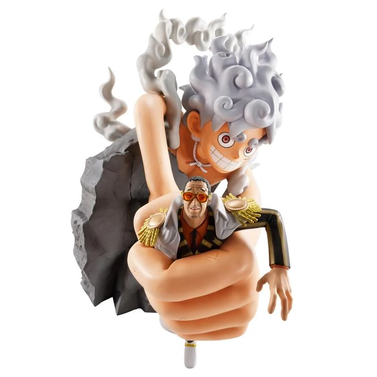 Monkey D.Luffy Gear 5 vs Borsalino (Burst of Energy) "One Piece", Revible Moment Ichibansho Figurea - Image 2