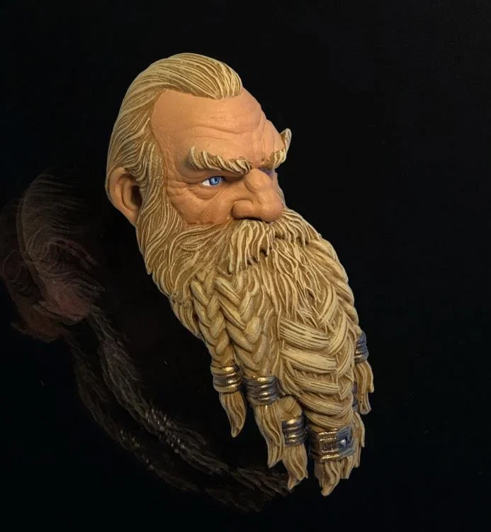 Mythic Legions: Rising Sons Dwarf Head Exclusive - Image 2