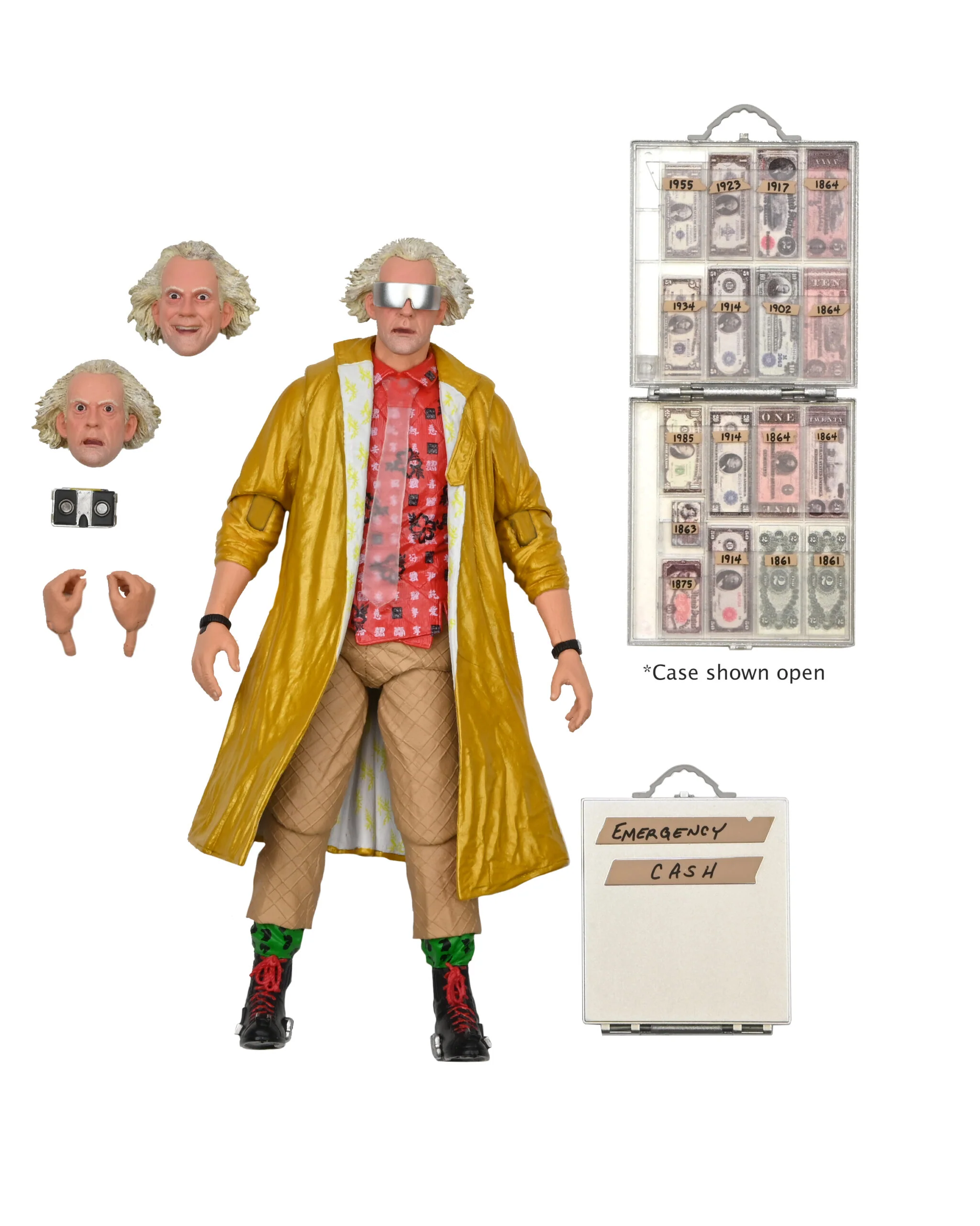 Back to the Future 2 7″ Scale Action Figure – Ultimate Doc Brown (2015) - Image 3